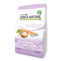 Unica Natura (Уника Натура) Unico Mono All breed Trout - Сухой монопротеиновый корм для собак всех пород форель 2.5 кг