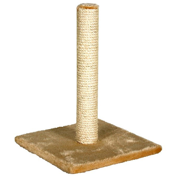 Flamingo (Фламинго) Scratching tree Polset Beige & Ecru - Cтолбик когтеточка для котов, 29х29х39 см