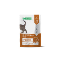 Nature's Protection (Нейчер Протекшн) Kitten Healthy Growth Chicken with Beef - Влажный корм для котят с курицей и говядиной 100 г