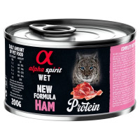 Alpha Spirit (Альфа Спирит) With Ham Protein - Влажный корм для кошек со свининой, ветчиной 200 г