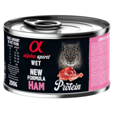 Alpha Spirit (Альфа Спирит) With Ham Protein - Влажный корм для кошек со свининой, ветчиной 200 г