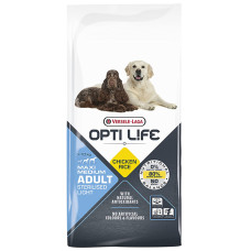 Opti Life (Опті Лайф) Sterilised Light Med and Maxi With Chicken - Сухий корм для стерилізованих собак середніх та великих порід 12.5 кг