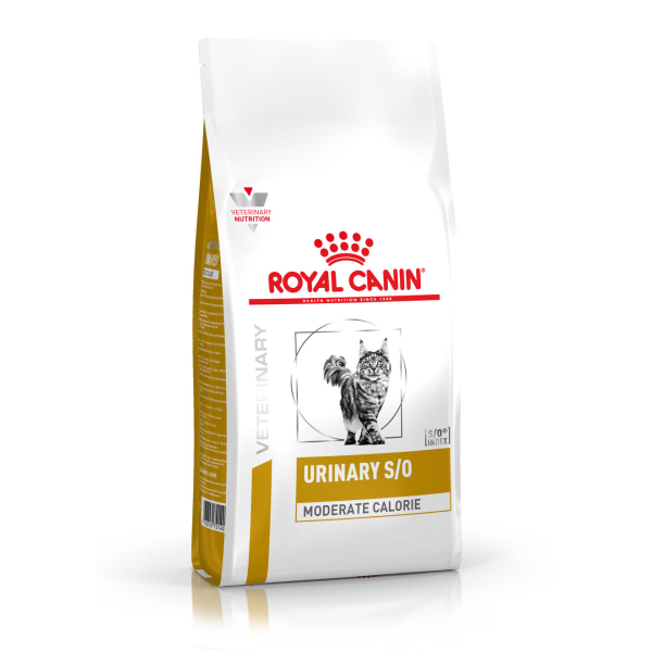 Royal Canin (Роял Канін) Urinary S/O Moderate Calorie - Сухий лікувальний дієтичний корм для котів при захворюваннях сечовивідних шляхів 3.5 кг