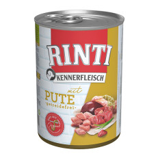 Rinti (Рінті) Dog Kennerfleisch Grain Free With Turkey - Вологий корм для собак, беззерновий з індичкою 400 г
