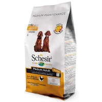 Schesir (Шезир) Dog Medium Adult Chicken - Сухой монопротеиновый корм для собак средних пород с курицей 12 кг