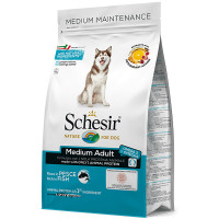 Schesir (Шезір) Dog Medium Adult Fish - Сухий монопротеїновий корм для собак середніх порід із рибою 3 кг