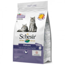 Schesir (Шезір) Cat Mature Chicken - Сухий монопротеїновий корм для літніх котів з куркою 1.5 кг