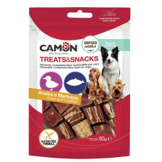 Camon (Камон) Dog Treats Dice With Duck&Cod - Ласощі для собак кубики з качкою та тріскою 80 г