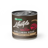 Nature's Protection (Нейчер Протекшн) Lifestyle Сat Sterilised Soup Salmon Adult - Суп для взрослых стерилизованных котов с лососем 140 мл