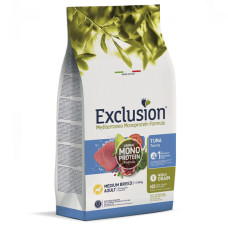 Exclusion (Эксклюжн) Dog Adult Tuna Medium Breed - Сухой корм для взрослых собак средних пород с мясом тунца 3 кг