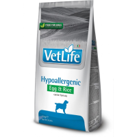 Farmina Vet Life (Фармина Вет Лайф) Dog Egg & Rice Hypoallergenic Adult All Breeds - Сухой лечебный корм для взрослых собак всех пород при пищевой непереносимости с яйцом и рисом 12 кг