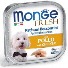 Monge (Монже) Dog Fresh Chicken - Вологий корм для собак з куркою 0.1 кг
