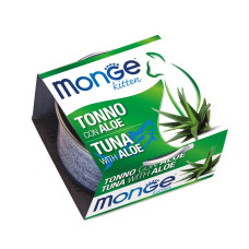 Monge (Монж) Fruits Cat Tuna & Aloe Kitten - Вологий корм для кошенят з м’ясом тунця та алое 80 г