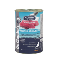 Dr.Clauder’s (Клаудер) Selected Meat Dog White Fish & Brown Rice All Life Stages All Breeds - Влажный корм для собак всех возрастов и всех пород с мясом белой рыбы и коричневым рисом 400 г