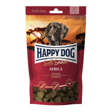 Happy Dog (Хеппі Дог) Soft Snacks Med/Maxi Africa - Ласощі для собак середніх та великих порід м\'які зі смаком страуса та картоплі 100 г