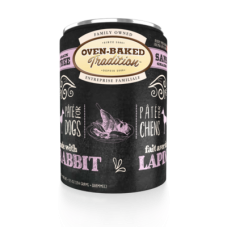 Oven-Baked (Овен-Бейкд) Tradition Dog Grain Free Pate Fresh Rabbit Meat - Беззерновий паштет для собак усіх порід та будь-якого віку зі свіжим м’ясом кролика 354 г
