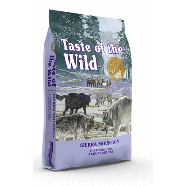 Taste of the Wild (Тейст оф зе Вайлд) Sierra Mountain Canine Formula with roasted lamb - Сухой корм для собак с ягненком 12.2 кг
