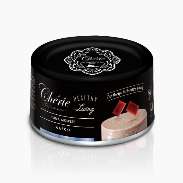 Cherie (Чери) Cat Grain Free Tuna Healthy Living Mousse Adult - Влажный беззерновой корм для взрослых котов мусс с мясом тунца 80 г