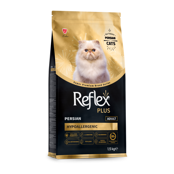 Reflex Plus (Рефлекс Плюс) Cat Food Persian - Сухой корм для котов породы персидская 1.5 кг