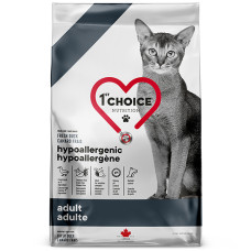 1st Choice (Фест Чойс) Cat Adult Hypoallergenic - Сухий корм для котів з особливими харчовими потребами з качкою 4.54 кг