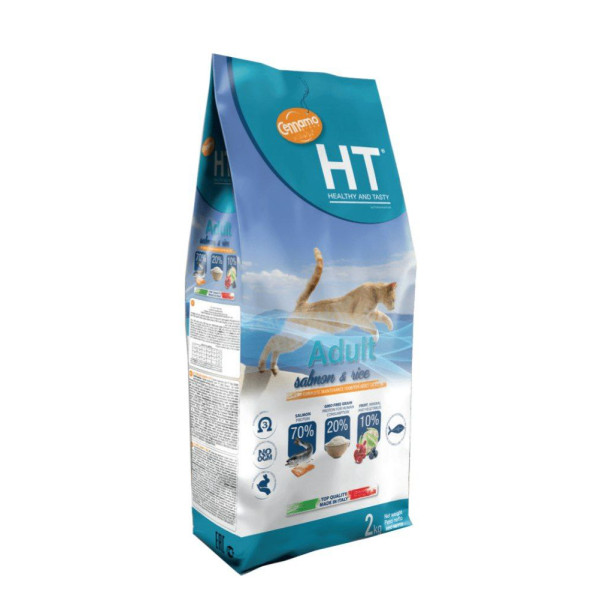 Cennamo HT (Ашти) Cat Adult Salmon & Rice - Cухой корм для котов 2 кг