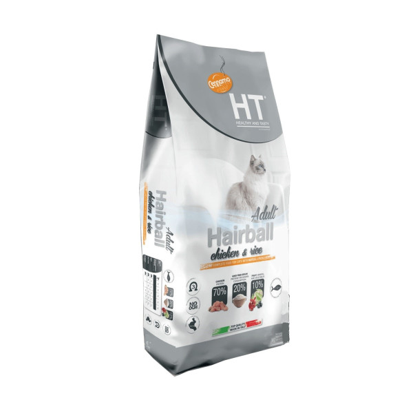 Cennamo HT (Ашти) Cat Adult Hairball Chicken & Rice сухой корм для котов 2 кг