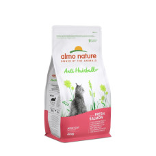 Almo Nature (Алмо Натюр) Holistic Fresh Meat Cat Hairball With Tuna - Сухий корм для котів для виведення шерсті з тунцем 400 г