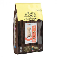 Home Food (Хоум Фуд) Puppy Medium&Maxi - Cухой корм для щенков средних и крупных пород собак с индейкой и лососем 1.6 кг