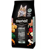 Ownat Ultra (Овнат Ультра) Cat Chicken & Turkey - Сухой корм для кошек с курицей и индейкой 1,5 кг
