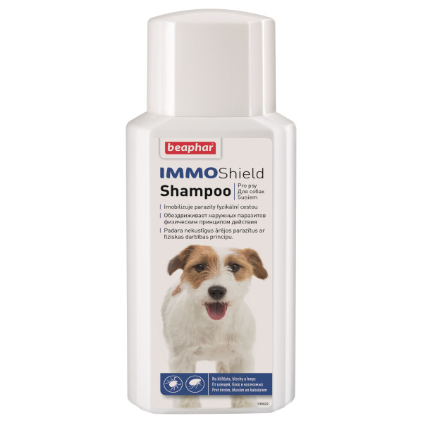 Beaphar (Беафар) Immo Shield Shampoo - Шампунь для собак противопаразитарный 200 мл
