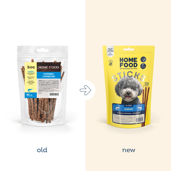 Home Food (Хоум Фуд) Dog Grain Free Shrimp Meat Strips All Life Stages All Breeds - Лакомство беззерновое для собак всех возрастов и всех пород мясная соломка с креветками 80 г Home Food (Хоум Фуд) Dog Grain Free Shrimp Meat Strips All Life Stages All Breeds - Лакомство беззерновое для собак всех возрастов и всех пород мясная соломка с креветками 80 г