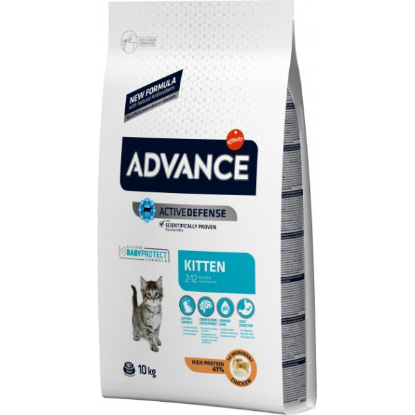 Advance Cat Kitten Chicken - Сухий корм для кошенят з куркою 10 кг
