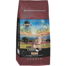 Landor (Ландор) Grain Free Adult Cat Hairball Control - Сухий беззерновий корм для кішок виведення шерсті з ягням і бататом 2 кг