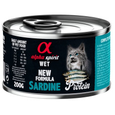 Alpha Spirit (Альфа Спіріт) Sardine Protein - Вологий корм для котів з сардиною 200 г