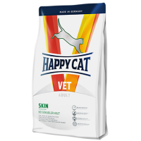Happy Cat (Хепи Кет) Vet Diet Venison Skin Adult & Kitten - Сухой лечебный корм для котят возрастом от 6 месяцев и взрослых котов с чувствительной кожей с мясом оленины 4 кг