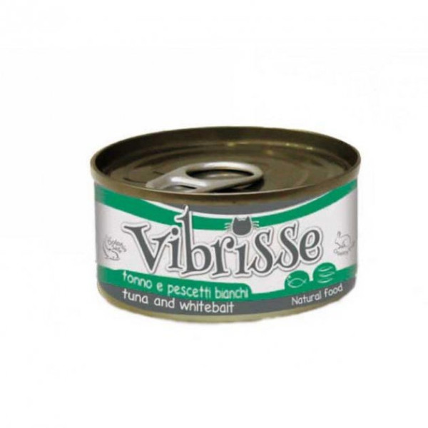 Vibrisse (Вибрис) Tuna&Whitebait - Влажный корм для кошек с тунцем и белой рыбой 70 г