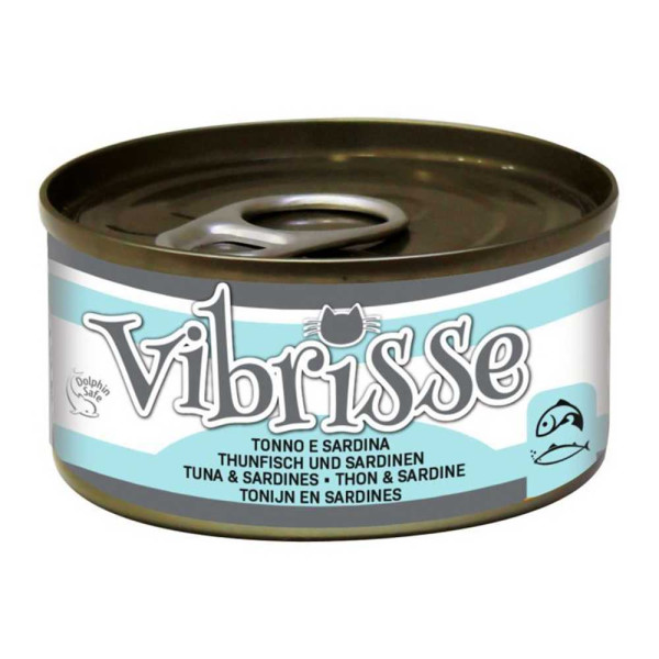 Vibrisse (Вибрис) Tuna&Sardines - Влажный корм для кошек с тунцем и сардиной 70 г