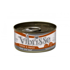 Vibrisse (Вібріс) Tuna&Beef - Вологий корм для котів з тунцем та яловичиною 70 г