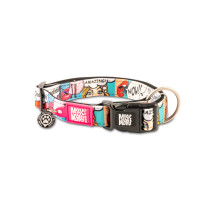 Max & Molly (Макс Молли) Smart ID Collar Missy Pop M - Ошейник для собак с принтом Мисси Поп