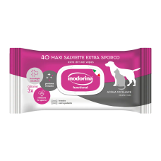 Inodorina (Інодоріна) Functional Acqua Micellare - Вологі серветки для собак та котів з міцелярною водою 40 шт