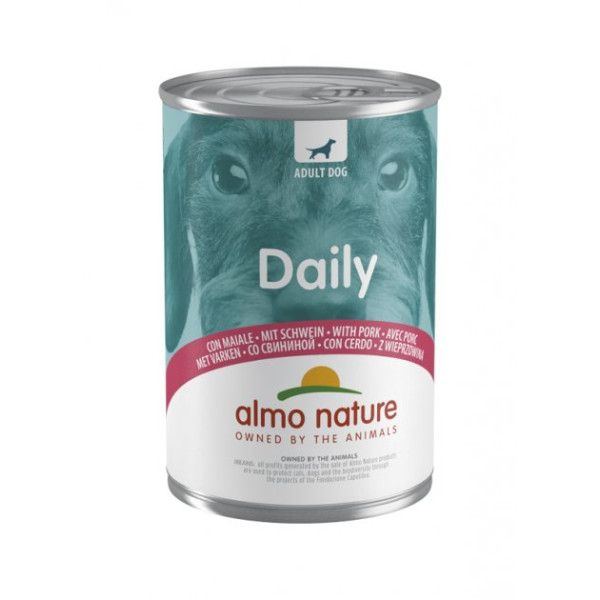 Almo Nature (Альмо Натюр) Daily Dog Pork - Влажный корм для собак со свининой 0.4 кг