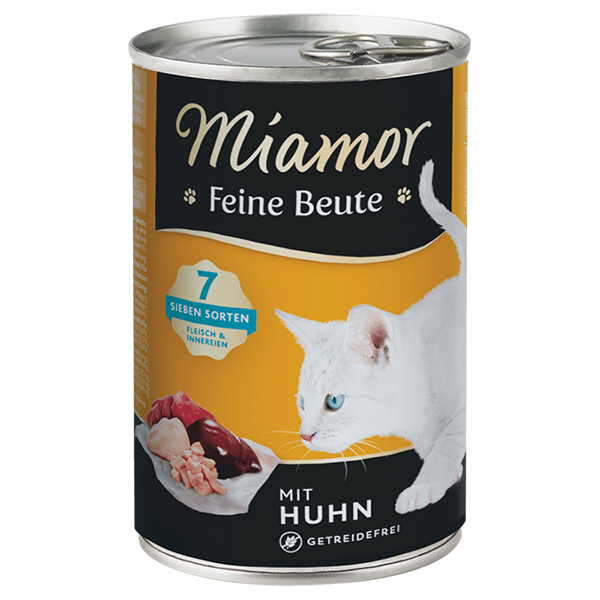 Miamor (Миамор) Cat Feine Beute with Chicken - Влажный корм для кошек беззерновой с курицей 400 г