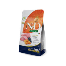 Farmina (Фарміна) Cat Grain Free N&D Pumpkin Neutered Adult Lamb & Blueberry - Сухий корм для дорослих стерилізованих котів з ягням і чорницею 1.5 кг