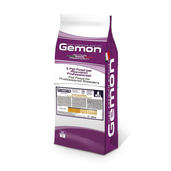 Gemon (Джемон) Dog Puppy & Junior Chicken & Rice - Сухий корм для цуценят з куркою та рисом 20 кг