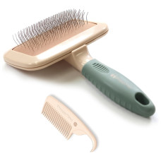 DoggyMan (Догімен) BS Slicker Brush - Пуходерка для собак і котів (робоча поверхня 6.7х3.5 см) S