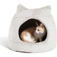Outward Hound (Аутвард Наунд) Donut Shag Meow Hut - Мягкое место для кошек и малых пород собак 43Х43 см