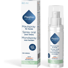 Plaqtiv+ (ПлегТив) Oral Spray - Спрей для ухода за полостью рта собак 60 мл