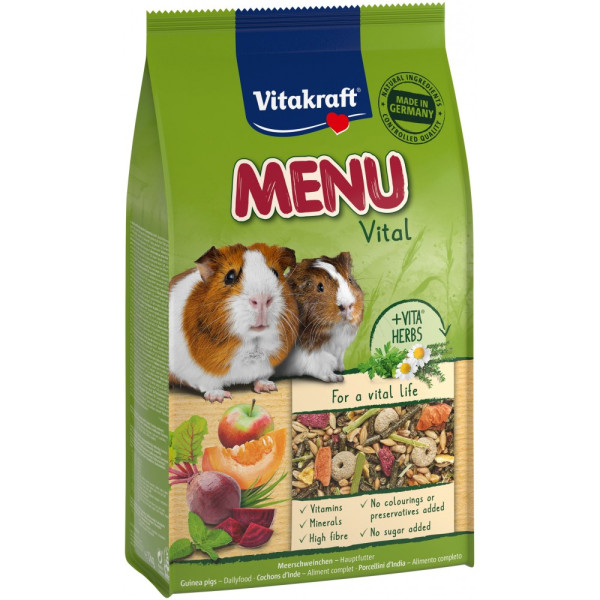Vitakraft (Витакрафт) Premium Menu Vital Cavia - Корм для морских свинок 1 кг