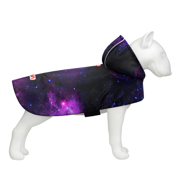 WauDog (ВауДог) Clothes "Nasa21" - Дождевик-накидка для собак (А 32-35 см, B 41-52 см, С 26-33 см) S