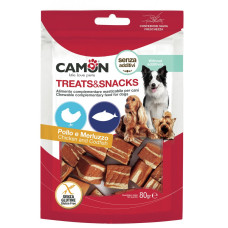 Camon (Камон) Dog Treats Dice With Chicken&Cod - Ласощі для собак кубики з куркою та тріскою 80 г